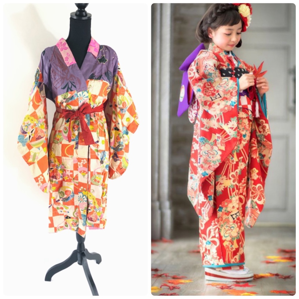 Vintage Kimono & Rope for Kids 👘